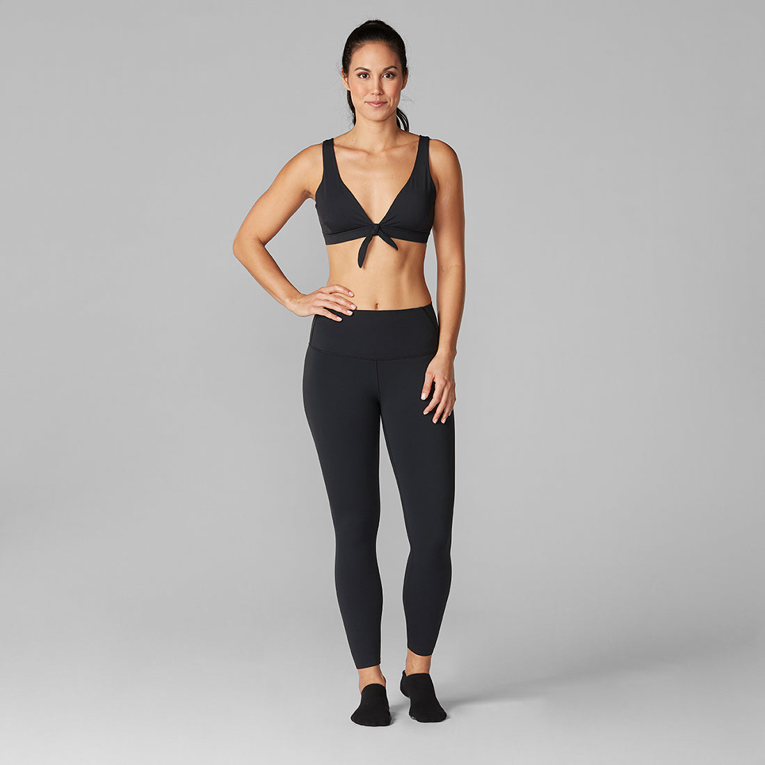 # Tie Front Bra * | Sports Bras | Tavi – ToeSox | Tavi | Vooray