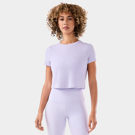 Ribbed Tee | Tops > Short Sleeve | Tavi – Tavi Active