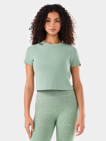Ribbed Tee | Tops > Short Sleeve | Tavi – Tavi Active