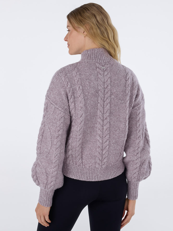 Hi Low Cable Sweater | Tops > Sweaters & Hoodies | Tavi – Tavi Active