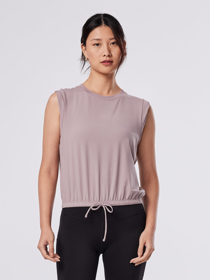 Tavi SoftTec Crop Tie Tee | Tops > Short Sleeve | Tavi – Tavi Active