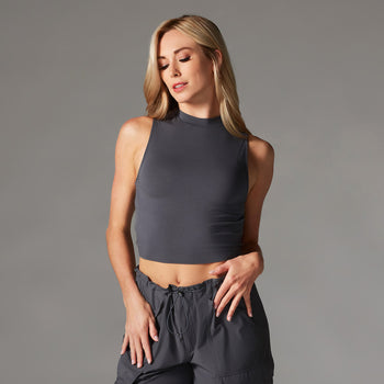 TaviLuxe® Mock Neck Tank | Tops > Tanks | Tavi – ToeSox | Tavi | Vooray