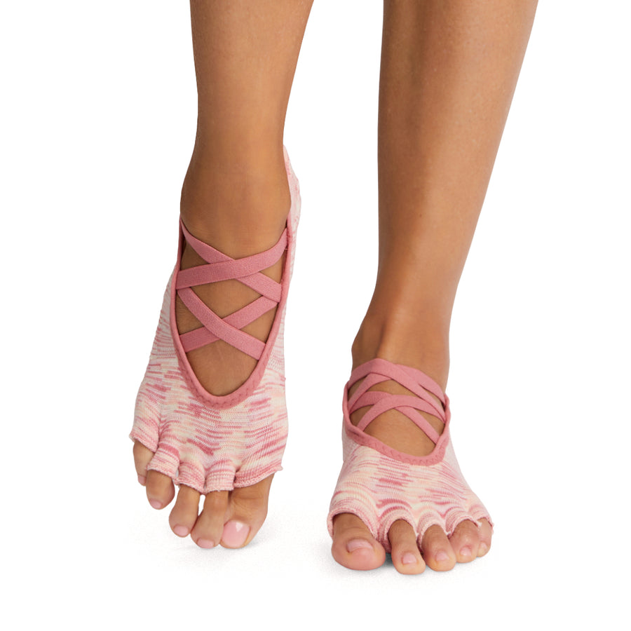# Half Toe Elle Tec Grip Socks | Socks > Grip | ToeSox – ToeSox | Tavi | Vooray