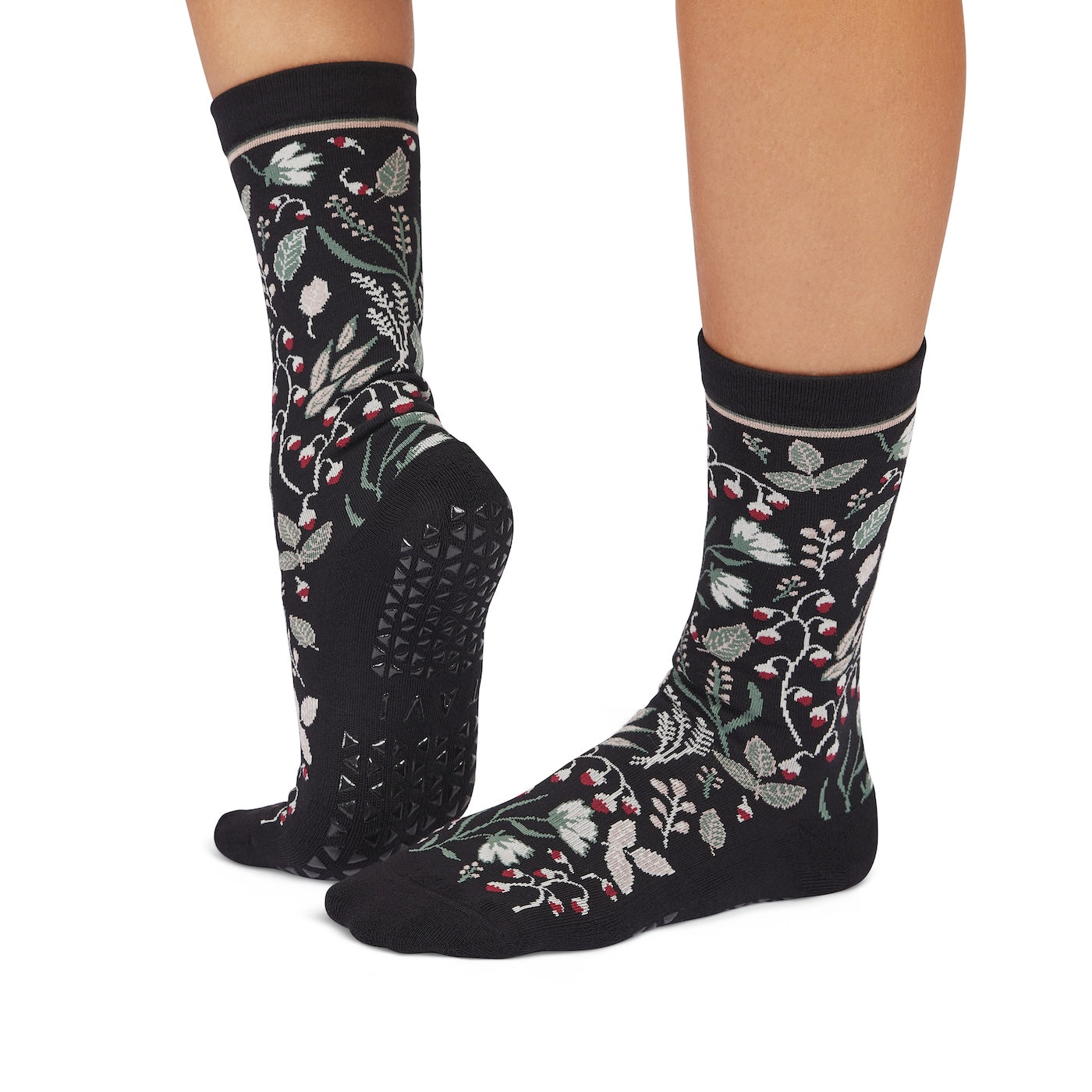 Jess Grip Socks – Fig – Tavi Active