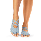 # Half Toe Elle Grip Socks | Socks > Grip | ToeSox – ToeSox | Tavi | Vooray
