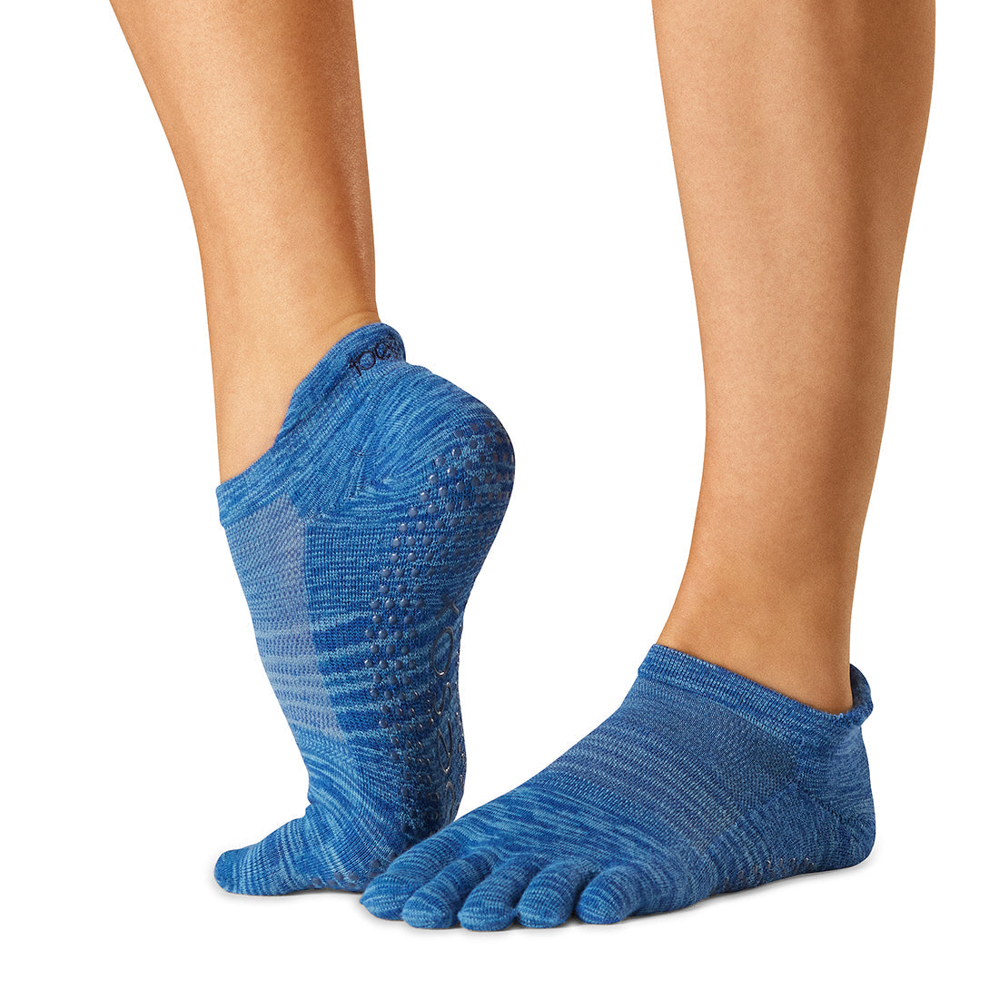 TOE SOX Full Toe Low Rise Grip Socks