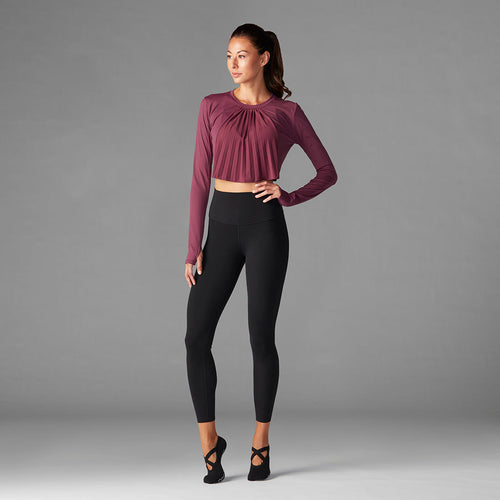 # Pleated Long Sleeve Top * | Tops > Long Sleeve | Tavi – ToeSox | Tavi | Vooray