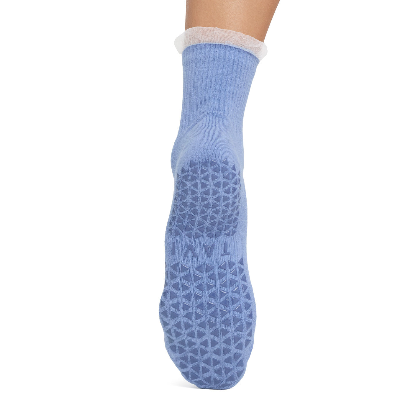 Aria Tulle Ruffle Grip Socks | Socks > Grip | Tavi – Tavi Active
