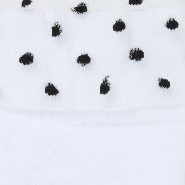 Aria Tulle Cuff Grip Socks | Socks > Grip | Tavi – Tavi Active