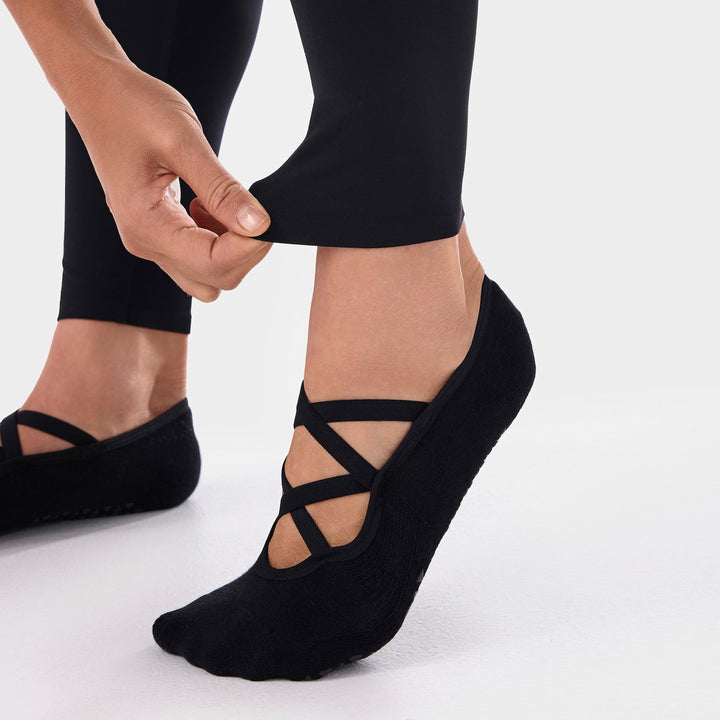 TaviSculpt® High Waisted 7/8 leggings | Bottoms > Leggings | Tavi – ToeSox | Tavi | Vooray