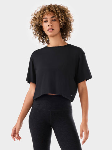 TaviLuxe® Crop Tee | Tops > Short Sleeve | Tavi – Tavi Active