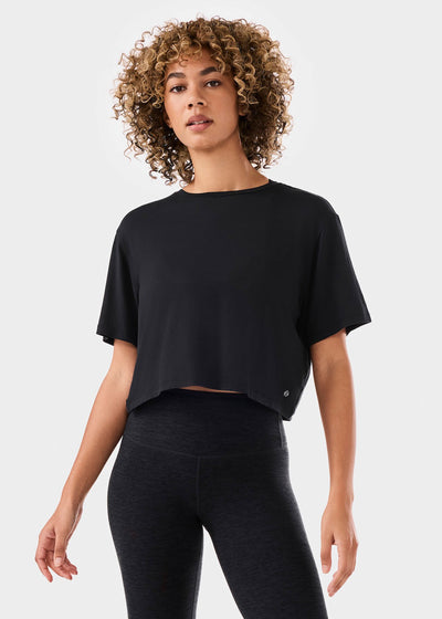 TaviLuxe® Crop Tee | Tops > Short Sleeve | Tavi – Tavi Active