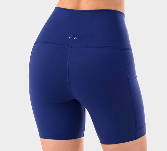 Tavisculpt® Stash & Dash Biker Short 6" | Bottoms > Biker Shorts | Tavi – Tavi Active