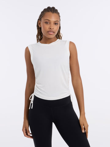 TaviLuxe® Crop Side Tie Tank | Tops > Tanks | Tavi – Tavi Active