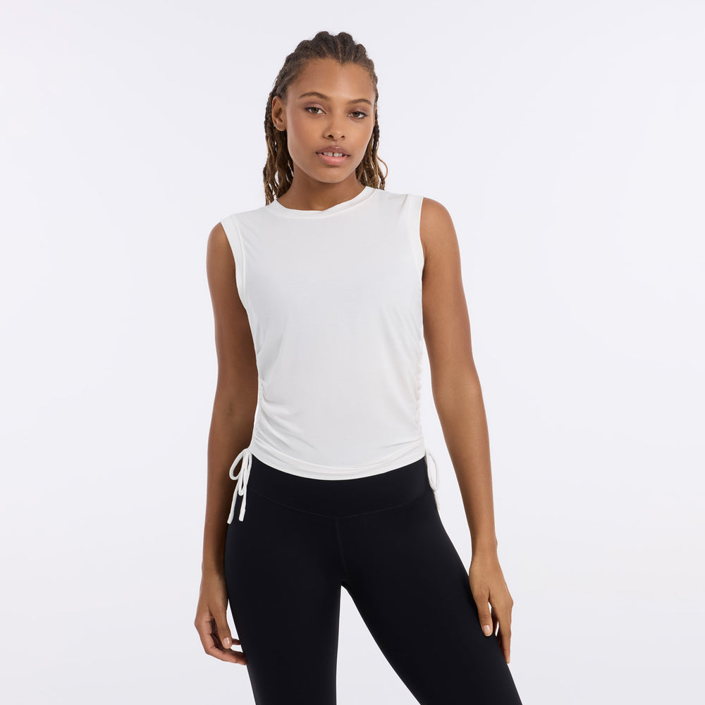 TaviLuxe® Crop Side Tie Tank | Tops > Tanks | Tavi – Tavi Active