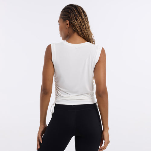 TaviLuxe® Crop Side Tie Tank | Tops > Tanks | Tavi – Tavi Active