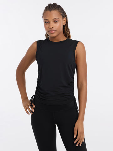 TaviLuxe® Crop Side Tie Tank | Tops > Tanks | Tavi – Tavi Active
