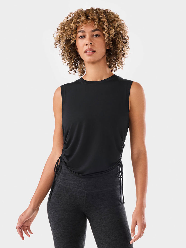 TaviLuxe® Crop Side Tie Tank | Tops > Tanks | Tavi – ToeSox | Tavi | Vooray
