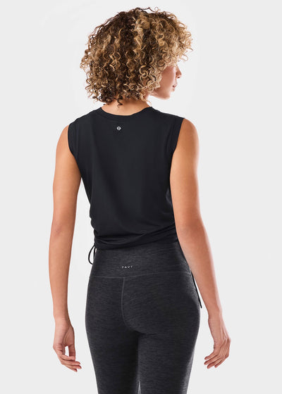 TaviLuxe® Crop Side Tie Tank | Tops > Tanks | Tavi – Tavi Active