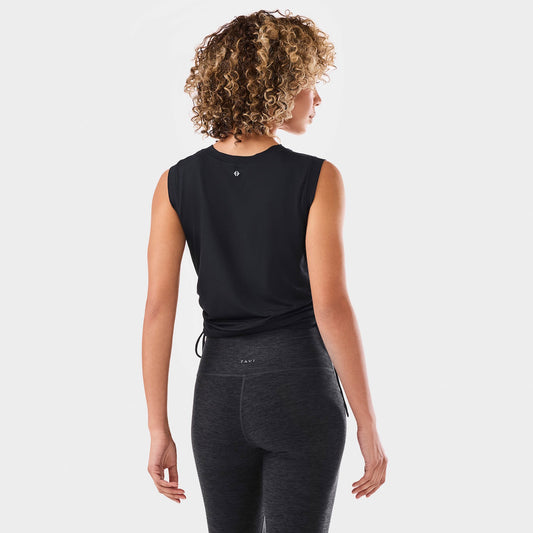 TaviLuxe® Crop Side Tie Tank | Tops > Tanks | Tavi – Tavi Active
