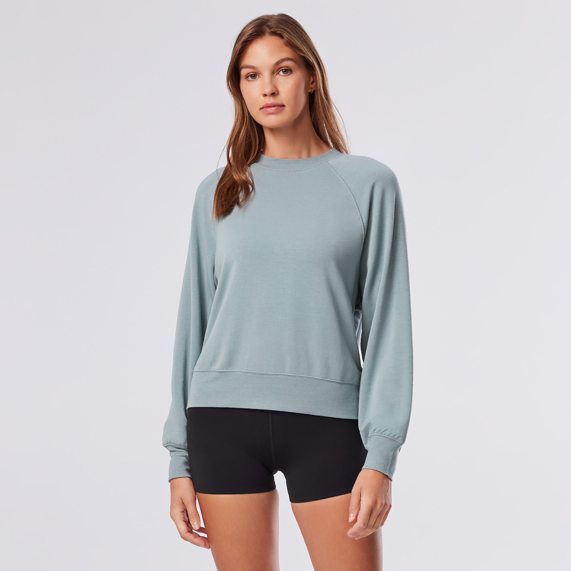 TaviLuxe® Ease Crew Sweatshirt | Tops > Sweaters & Hoodies | Tavi – Tavi Active
