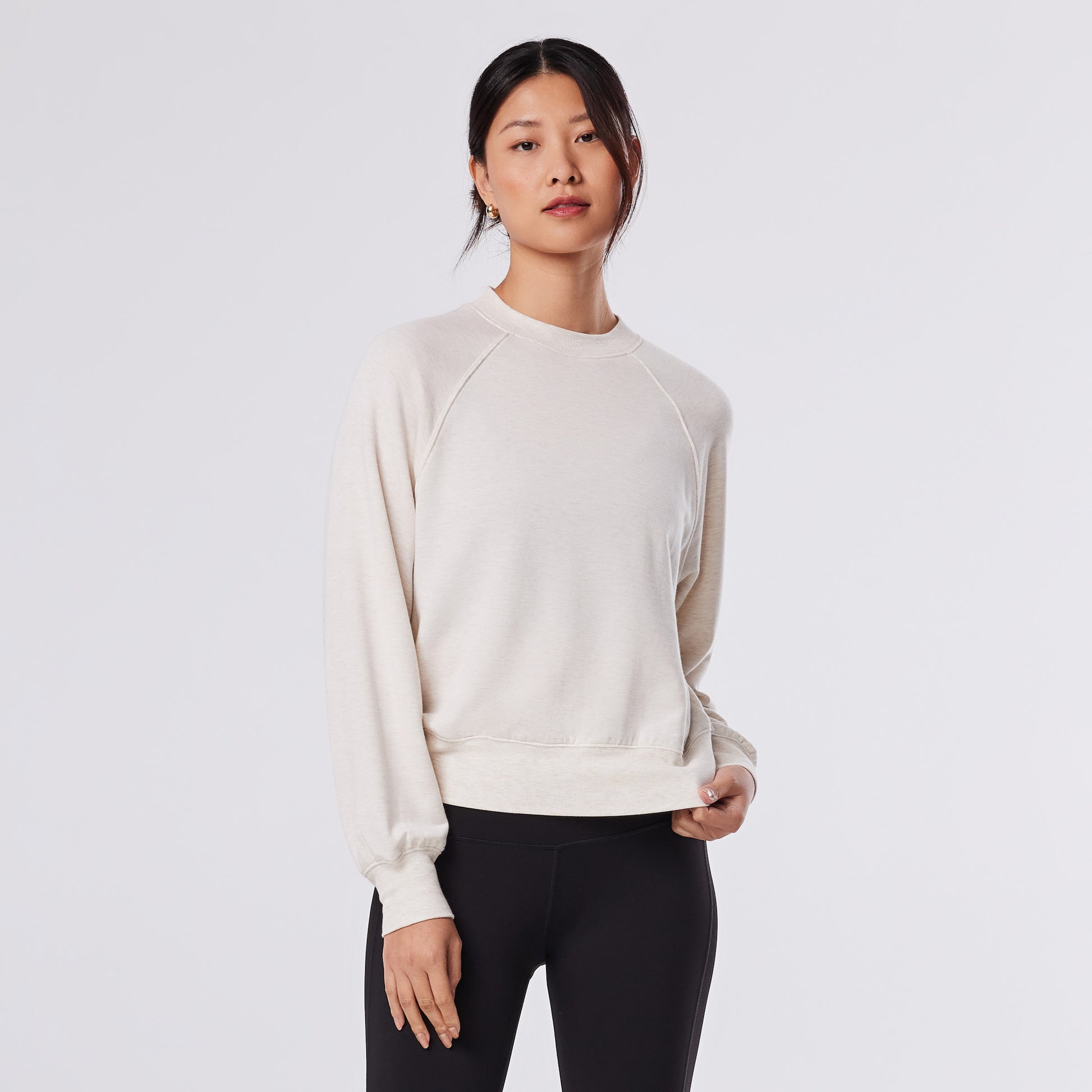 TaviLuxe® Ease Crew Sweatshirt | Tops > Sweaters & Hoodies | Tavi – Tavi Active
