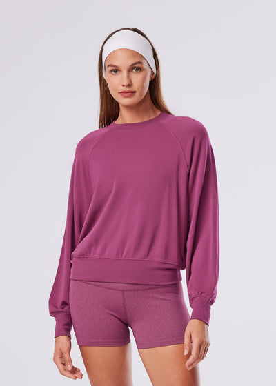 TaviLuxe® Ease Crew Sweatshirt | Tops > Sweaters & Hoodies | Tavi – Tavi Active