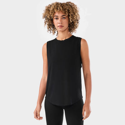 TaviLuxe® High Neck Muscle Tank | Tops > Tanks | Tavi – Tavi Active
