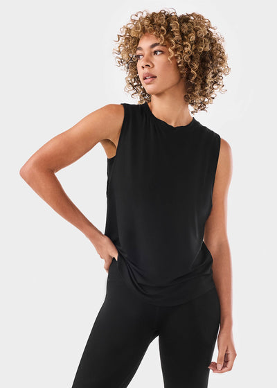 TaviLuxe® High Neck Muscle Tank | Tops > Tanks | Tavi – Tavi Active