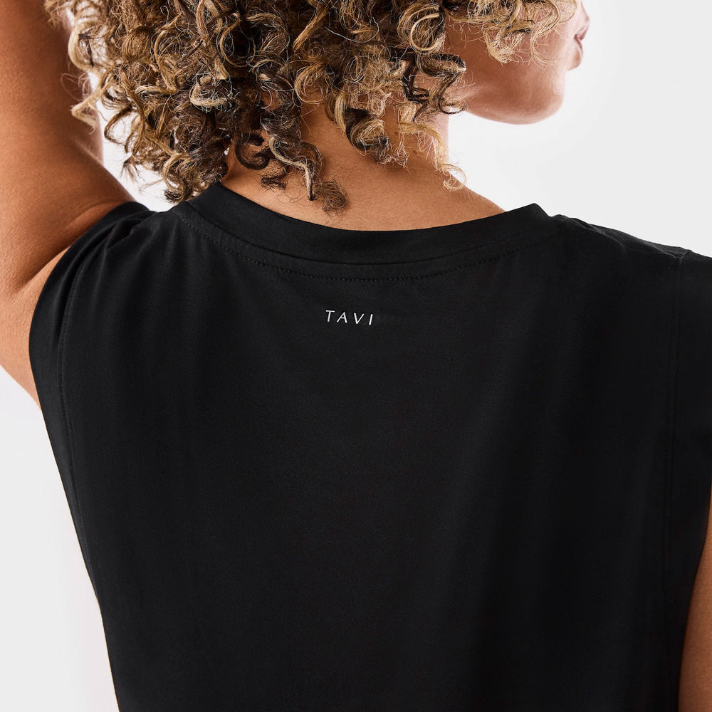 TaviLuxe® High Neck Muscle Tank | Tops > Tanks | Tavi – Tavi Active