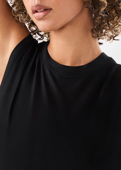 TaviLuxe® High Neck Muscle Tank | Tops > Tanks | Tavi – Tavi Active