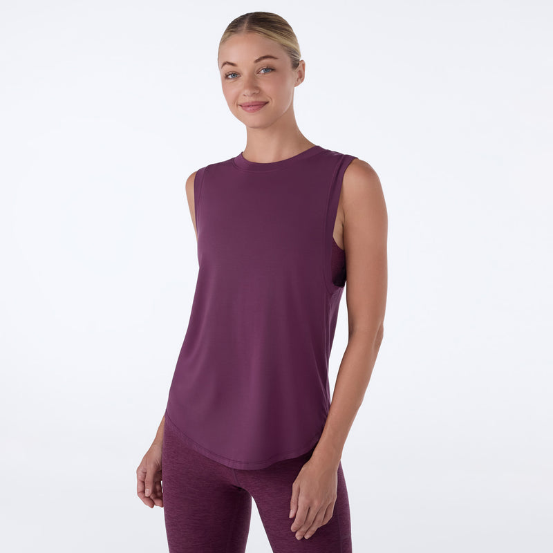 TaviLuxe® High Neck Muscle Tank | Tops > Tanks | Tavi – Tavi Active