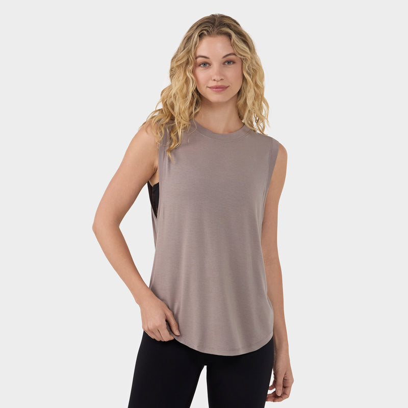 Cap Sleeve Crewneck Tee | Tops > Short Sleeve | Tavi – Tavi Active