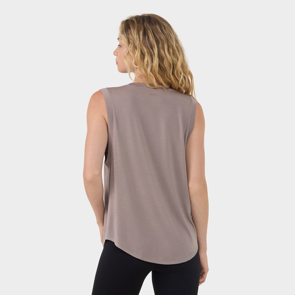 TaviLuxe® High Neck Muscle Tank | Tops > Tanks | Tavi – Tavi Active
