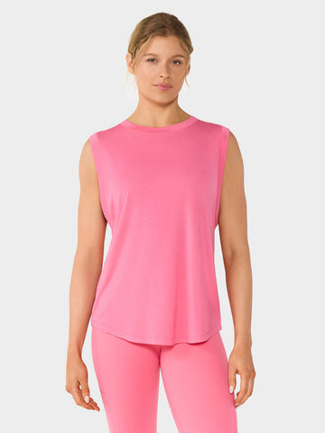 TaviLuxe® High Neck Muscle Tank | Tops > Tanks | Tavi – Tavi Active