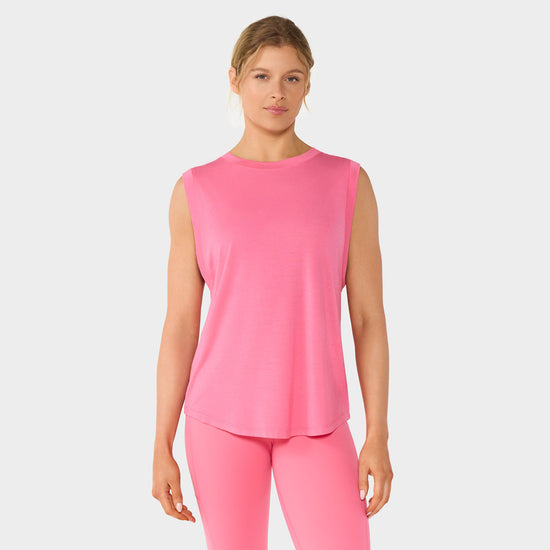 TaviLuxe® High Neck Muscle Tank | Tops > Tanks | Tavi – Tavi Active