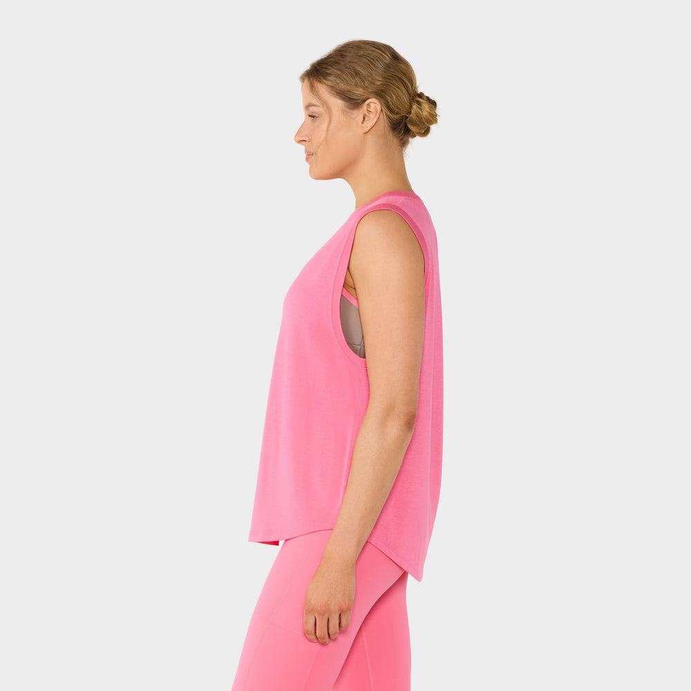 TaviLuxe® High Neck Muscle Tank | Tops > Tanks | Tavi – Tavi Active
