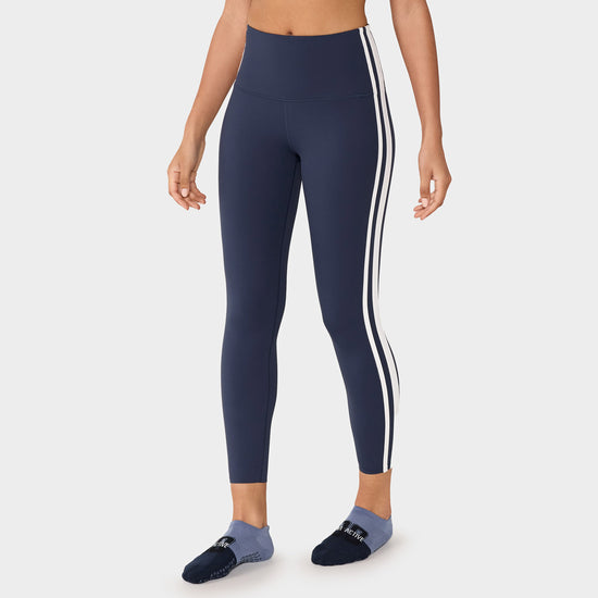 TaviSculpt® High Waisted 7/8 Stripe Leggings | Bottoms > Leggings | Tavi – Tavi Active