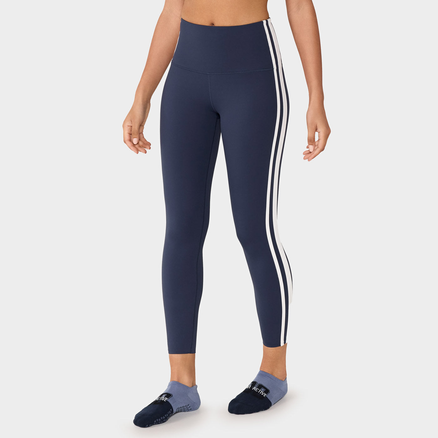 TaviSculpt® High Waisted 7/8 Stripe Leggings | Bottoms > Leggings | Tavi – Tavi Active