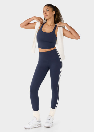 TaviSculpt® High Waisted 7/8 Stripe Leggings | Bottoms > Leggings | Tavi – Tavi Active