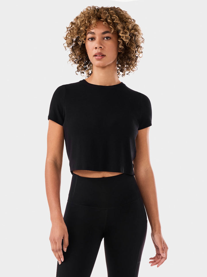 Ribbed Tee | Tops > Short Sleeve | Tavi – Tavi Active