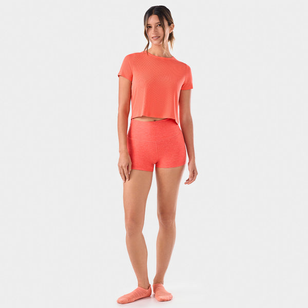 Ribbed Tee | Tops > Short Sleeve | Tavi – Tavi Active