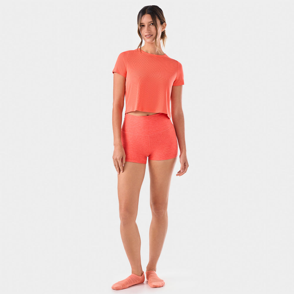 Ribbed Tee | Tops > Short Sleeve | Tavi – Tavi Active