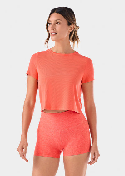 Ribbed Tee | Tops > Short Sleeve | Tavi – Tavi Active