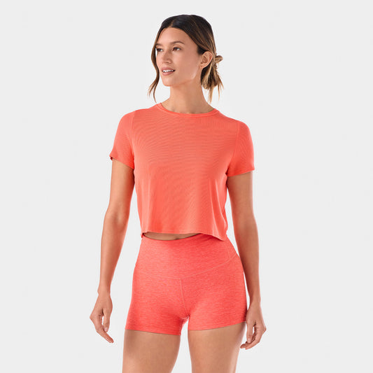 Ribbed Tee | Tops > Short Sleeve | Tavi – Tavi Active