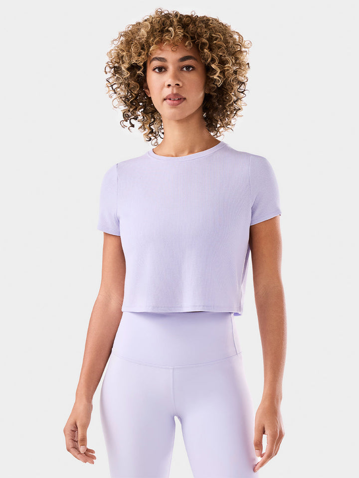 Ribbed Tee | Tops > Short Sleeve | Tavi – Tavi Active