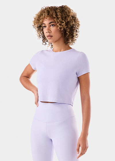 Ribbed Tee | Tops > Short Sleeve | Tavi – Tavi Active