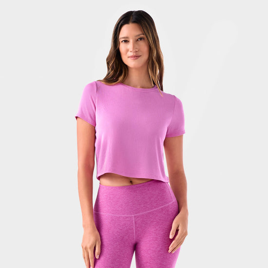 Ribbed Tee | Tops > Short Sleeve | Tavi – Tavi Active