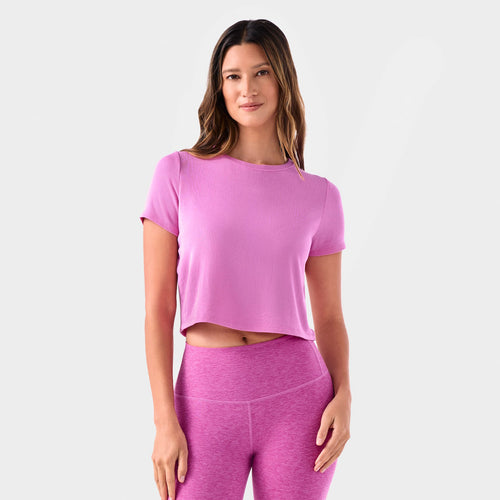 Ribbed Tee | Tops > Short Sleeve | Tavi – Tavi Active