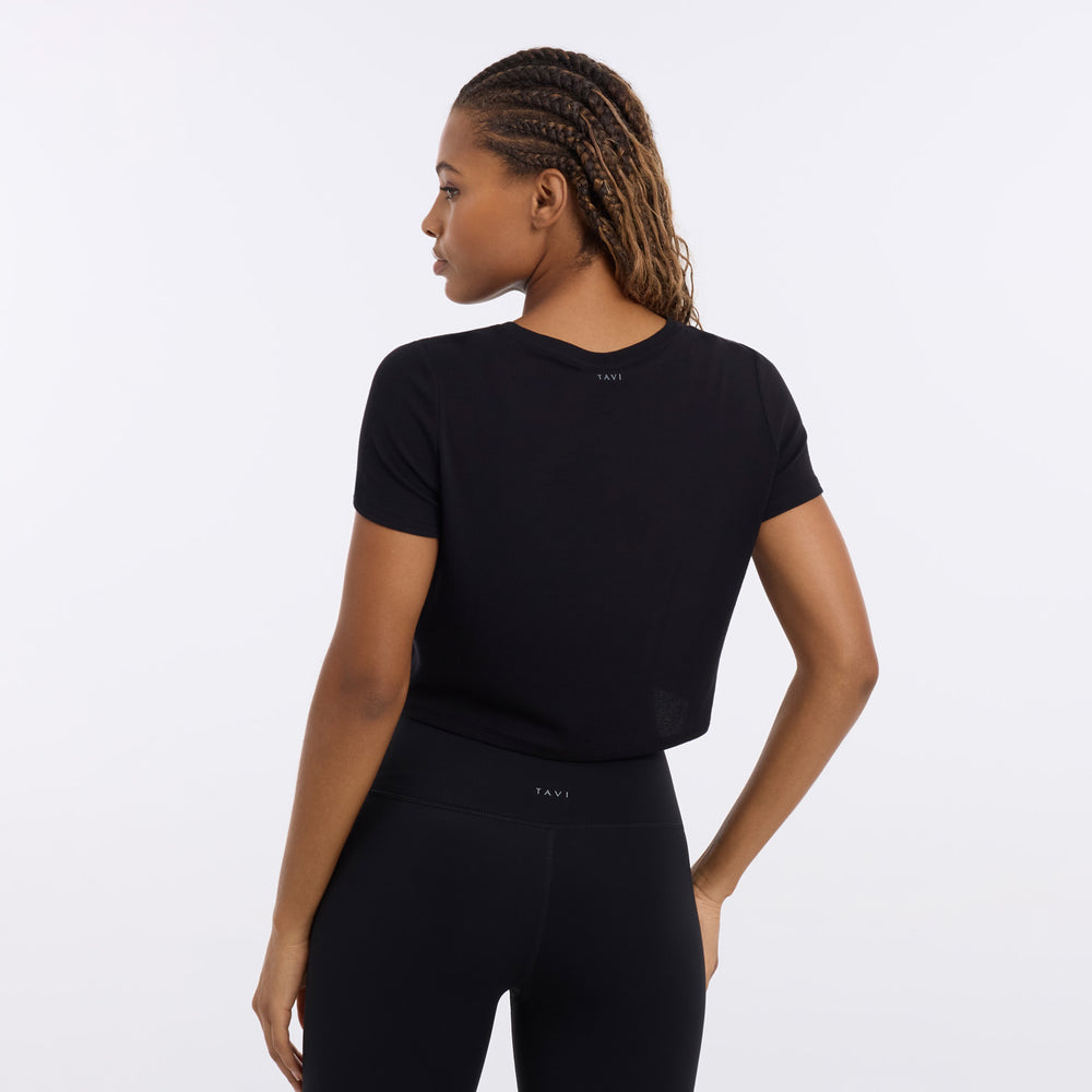 Ribbed Tee | Tops > Short Sleeve | Tavi – Tavi Active